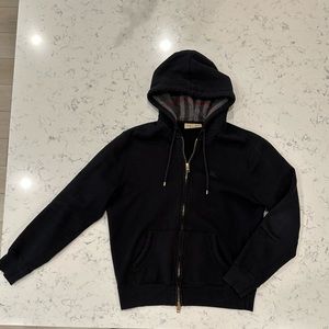 Burberry full zip hoodie